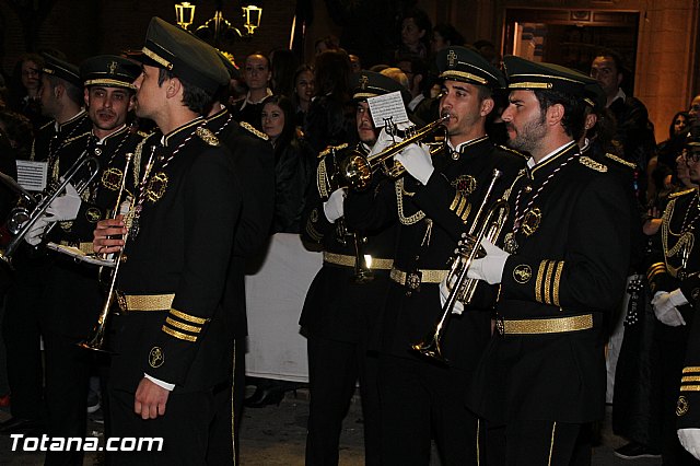 Procesin del Santo Entierro (Recogida) - Viernes Santo noche - Semana Santa Totana 2015 - 206