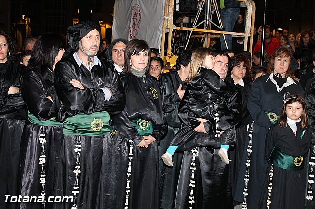 Procesin del Santo Entierro (Recogida) - Viernes Santo noche - Semana Santa Totana 2015 - 208