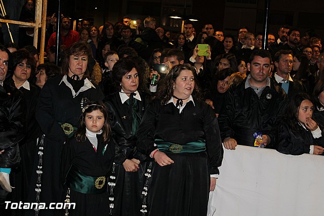 Procesin del Santo Entierro (Recogida) - Viernes Santo noche - Semana Santa Totana 2015 - 209