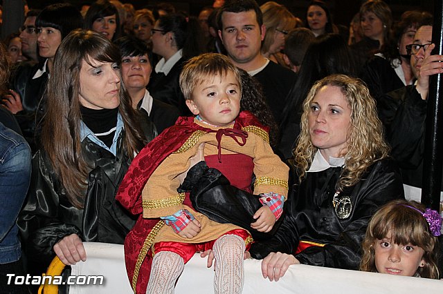 Procesin del Santo Entierro (Recogida) - Viernes Santo noche - Semana Santa Totana 2015 - 221