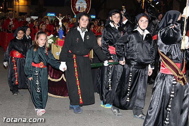 Procesin del Santo Entierro (Recogida) - Viernes Santo noche - Semana Santa Totana 2015 - 225