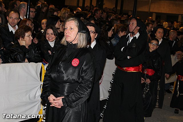 Procesin del Santo Entierro (Recogida) - Viernes Santo noche - Semana Santa Totana 2015 - 229
