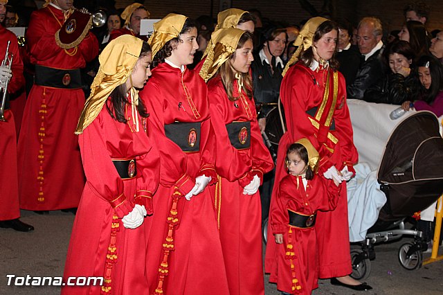 Procesin del Santo Entierro (Recogida) - Viernes Santo noche - Semana Santa Totana 2015 - 231