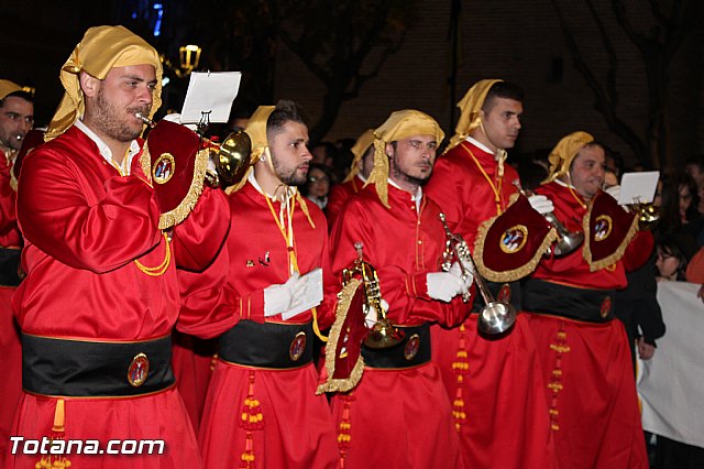 Procesin del Santo Entierro (Recogida) - Viernes Santo noche - Semana Santa Totana 2015 - 232
