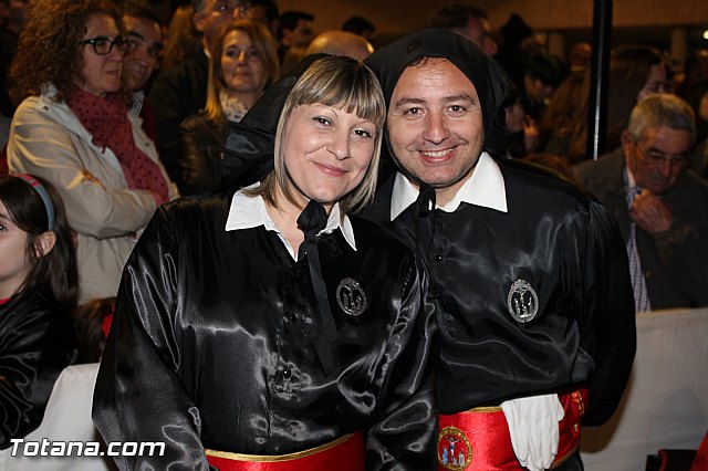 Procesin del Santo Entierro (Recogida) - Viernes Santo noche - Semana Santa Totana 2015 - 238