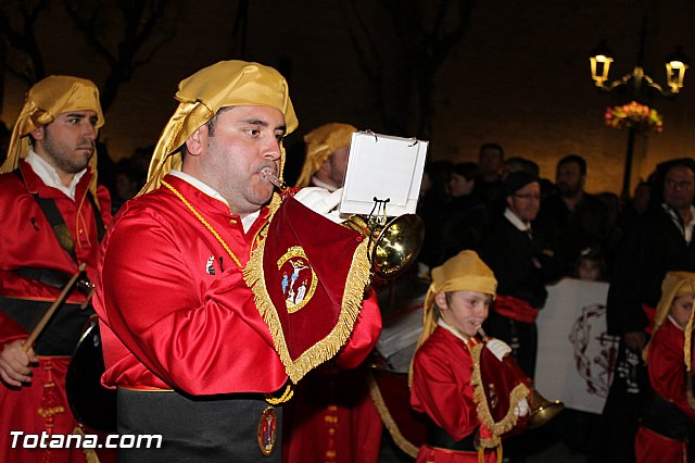 Procesin del Santo Entierro (Recogida) - Viernes Santo noche - Semana Santa Totana 2015 - 240