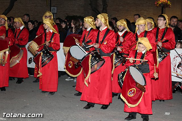 Procesin del Santo Entierro (Recogida) - Viernes Santo noche - Semana Santa Totana 2015 - 243