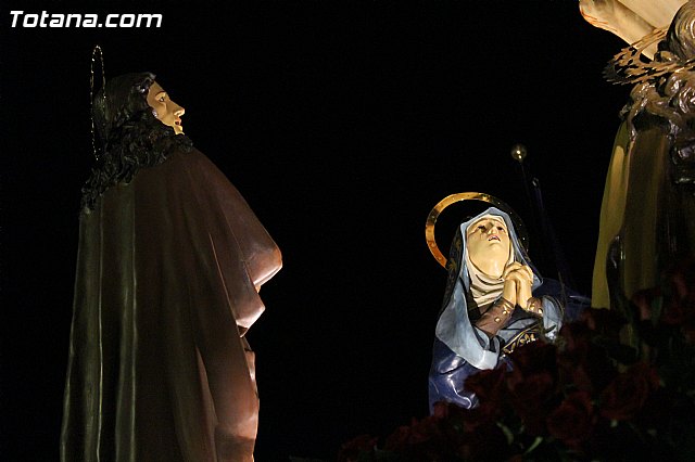 Procesin del Santo Entierro (Recogida) - Viernes Santo noche - Semana Santa Totana 2015 - 256