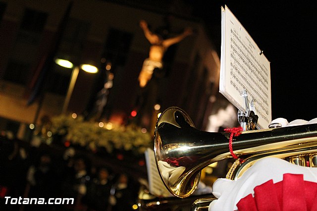 Procesin del Santo Entierro (Recogida) - Viernes Santo noche - Semana Santa Totana 2015 - 258