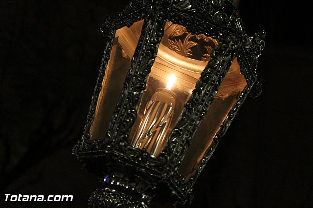 Procesin del Santo Entierro (Recogida) - Viernes Santo noche - Semana Santa Totana 2015 - 274