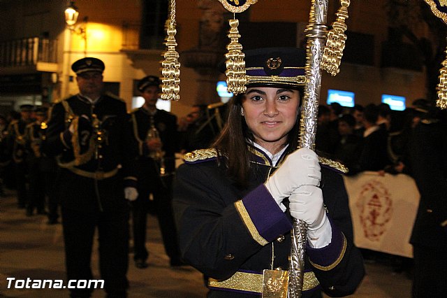 Procesin del Santo Entierro (Recogida) - Viernes Santo noche - Semana Santa Totana 2015 - 284