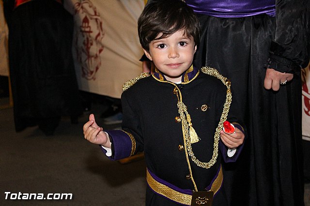 Procesin del Santo Entierro (Recogida) - Viernes Santo noche - Semana Santa Totana 2015 - 287