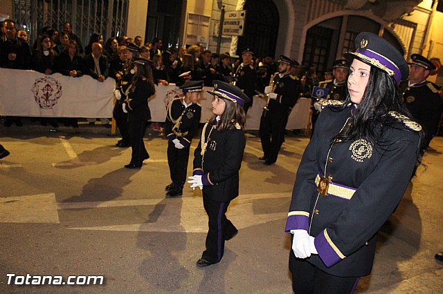Procesin del Santo Entierro (Recogida) - Viernes Santo noche - Semana Santa Totana 2015 - 288