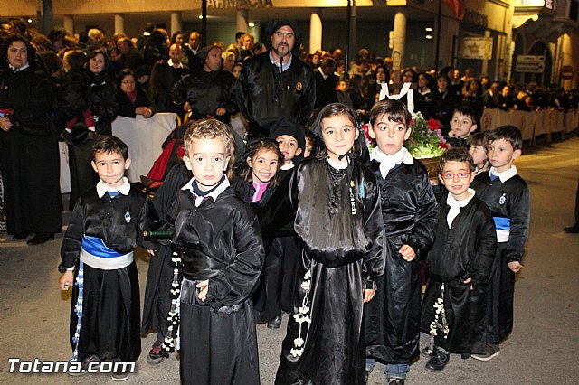 Procesin del Santo Entierro (Recogida) - Viernes Santo noche - Semana Santa Totana 2015 - 321
