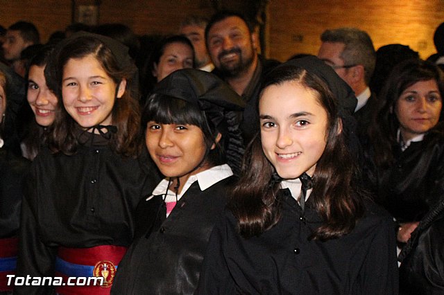 Procesin del Santo Entierro (Recogida) - Viernes Santo noche - Semana Santa Totana 2015 - 322