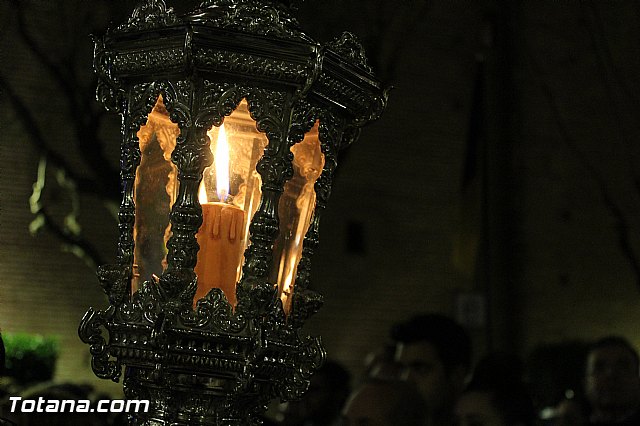 Procesin del Santo Entierro (Recogida) - Viernes Santo noche - Semana Santa Totana 2015 - 326