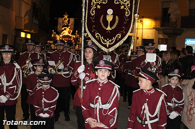 Procesin del Santo Entierro (Recogida) - Viernes Santo noche - Semana Santa Totana 2015 - 328