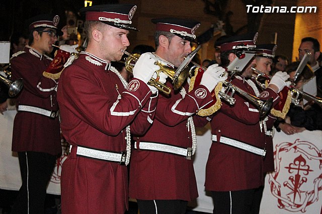 Procesin del Santo Entierro (Recogida) - Viernes Santo noche - Semana Santa Totana 2015 - 330