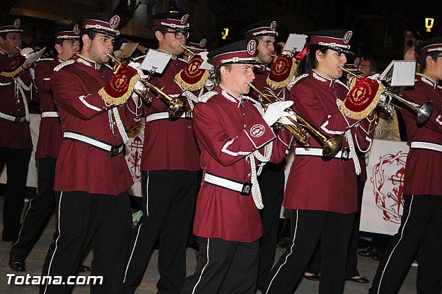 Procesin del Santo Entierro (Recogida) - Viernes Santo noche - Semana Santa Totana 2015 - 331