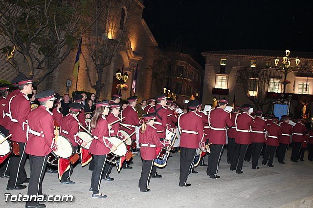 Procesin del Santo Entierro (Recogida) - Viernes Santo noche - Semana Santa Totana 2015 - 339