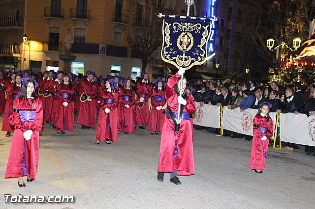 Procesin del Santo Entierro (Recogida) - Viernes Santo noche - Semana Santa Totana 2015 - 374