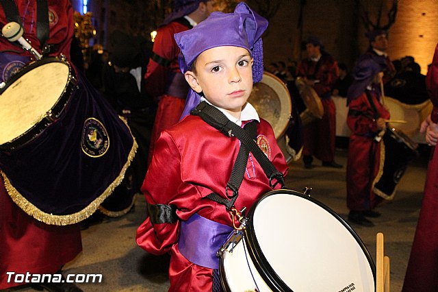 Procesin del Santo Entierro (Recogida) - Viernes Santo noche - Semana Santa Totana 2015 - 383