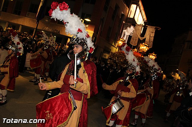 Procesin del Santo Entierro (Recogida) - Viernes Santo noche - Semana Santa Totana 2015 - 390