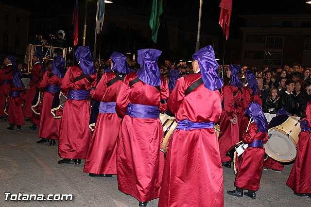 Procesin del Santo Entierro (Recogida) - Viernes Santo noche - Semana Santa Totana 2015 - 391