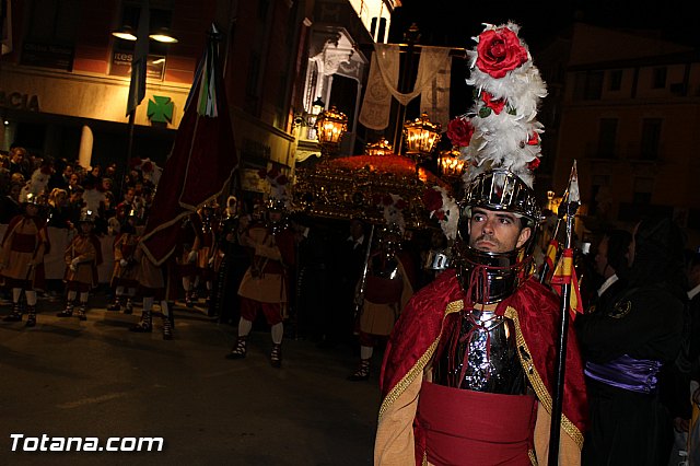 Procesin del Santo Entierro (Recogida) - Viernes Santo noche - Semana Santa Totana 2015 - 396