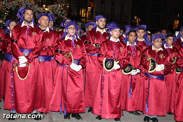 Procesin del Santo Entierro (Recogida) - Viernes Santo noche - Semana Santa Totana 2015 - 405