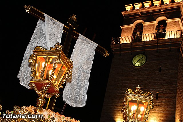 Procesin del Santo Entierro (Recogida) - Viernes Santo noche - Semana Santa Totana 2015 - 416