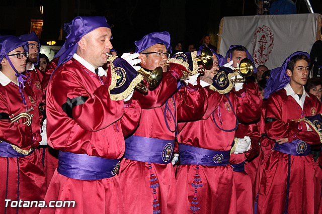 Procesin del Santo Entierro (Recogida) - Viernes Santo noche - Semana Santa Totana 2015 - 424