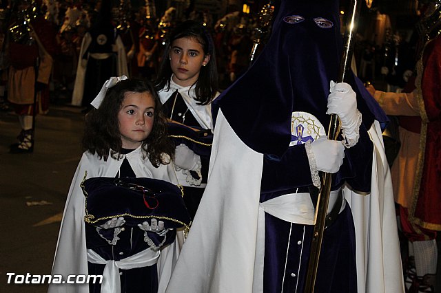 Procesin del Santo Entierro (Recogida) - Viernes Santo noche - Semana Santa Totana 2015 - 436