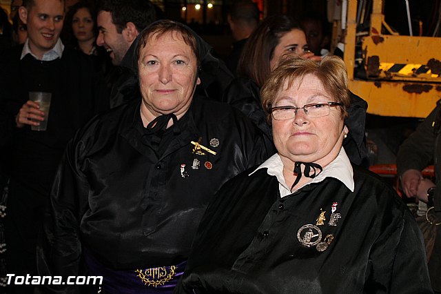 Procesin del Santo Entierro (Recogida) - Viernes Santo noche - Semana Santa Totana 2015 - 439