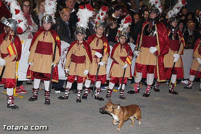 Procesin del Santo Entierro (Recogida) - Viernes Santo noche - Semana Santa Totana 2015 - 447