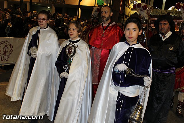 Procesin del Santo Entierro (Recogida) - Viernes Santo noche - Semana Santa Totana 2015 - 450