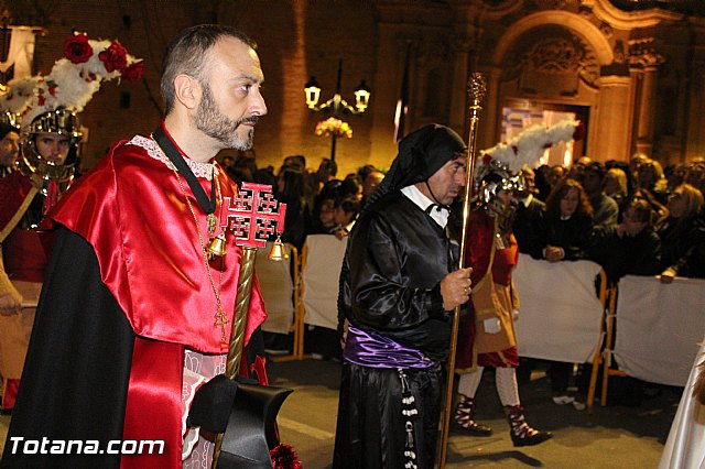 Procesin del Santo Entierro (Recogida) - Viernes Santo noche - Semana Santa Totana 2015 - 453