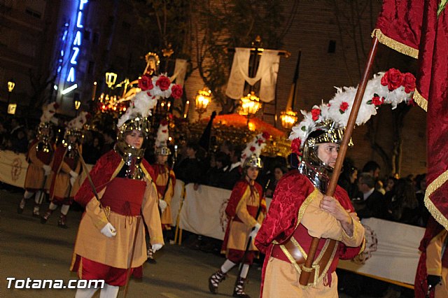 Procesin del Santo Entierro (Recogida) - Viernes Santo noche - Semana Santa Totana 2015 - 459