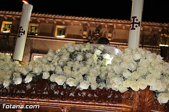 Procesin del Santo Entierro (Recogida) - Viernes Santo noche - Semana Santa Totana 2015 - 460