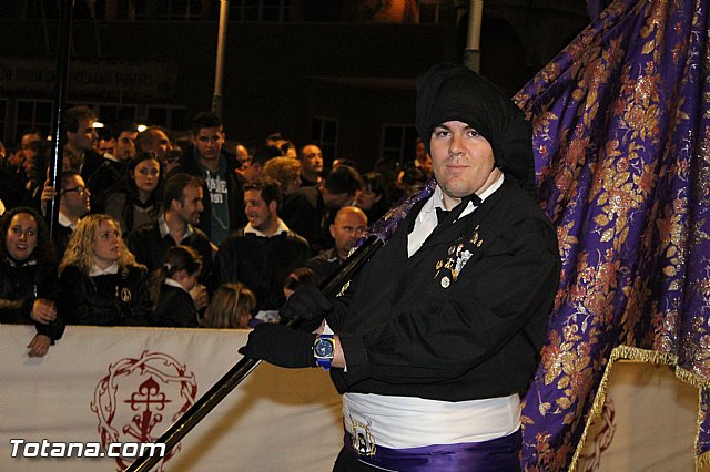 Procesin del Santo Entierro (Recogida) - Viernes Santo noche - Semana Santa Totana 2015 - 467