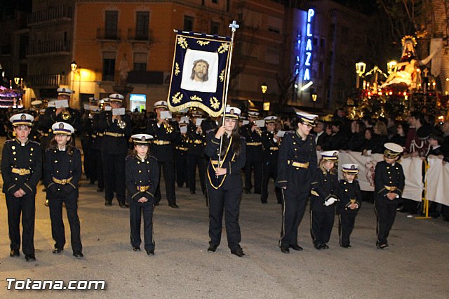 Procesin del Santo Entierro (Recogida) - Viernes Santo noche - Semana Santa Totana 2015 - 480