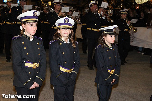 Procesin del Santo Entierro (Recogida) - Viernes Santo noche - Semana Santa Totana 2015 - 482
