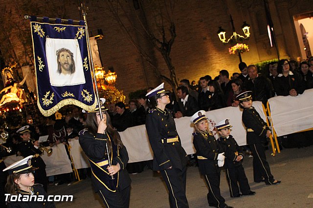 Procesin del Santo Entierro (Recogida) - Viernes Santo noche - Semana Santa Totana 2015 - 483