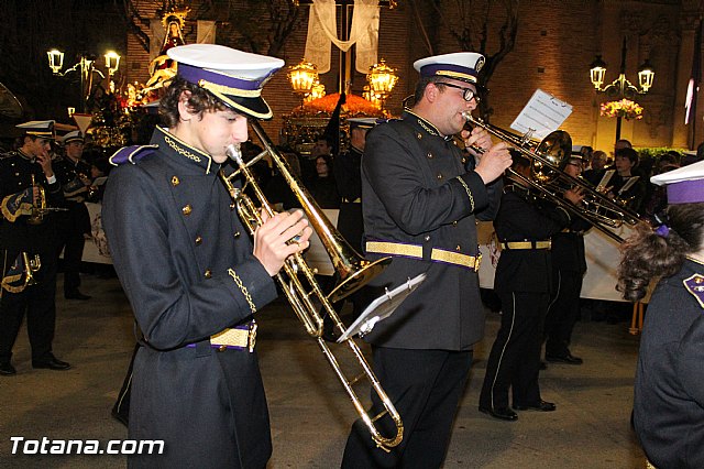 Procesin del Santo Entierro (Recogida) - Viernes Santo noche - Semana Santa Totana 2015 - 487