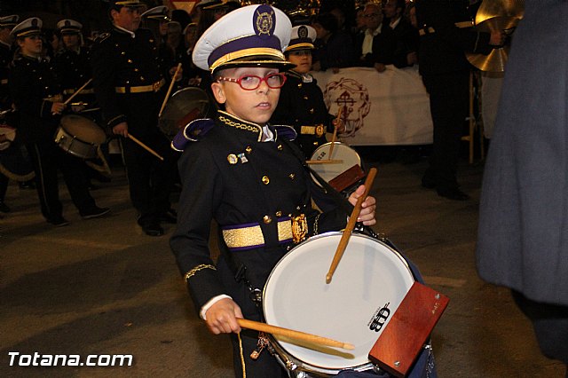 Procesin del Santo Entierro (Recogida) - Viernes Santo noche - Semana Santa Totana 2015 - 489