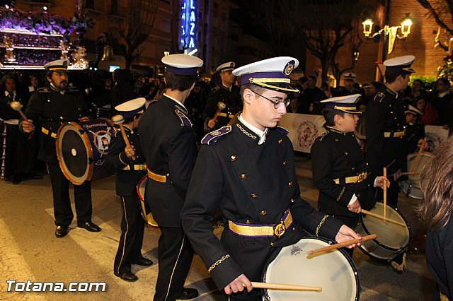 Procesin del Santo Entierro (Recogida) - Viernes Santo noche - Semana Santa Totana 2015 - 491
