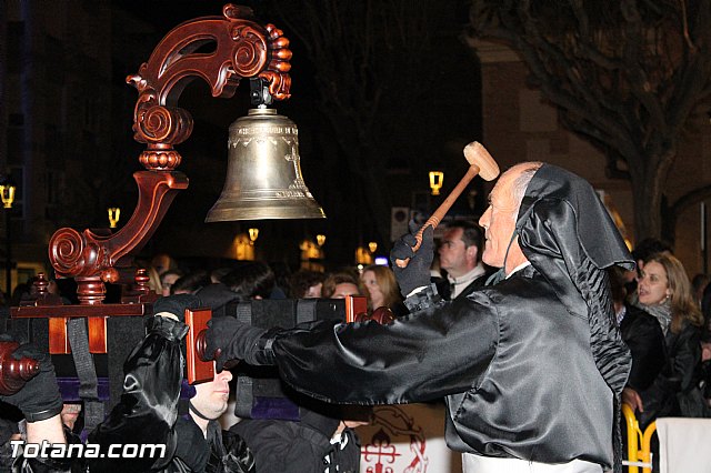 Procesin del Santo Entierro (Recogida) - Viernes Santo noche - Semana Santa Totana 2015 - 495