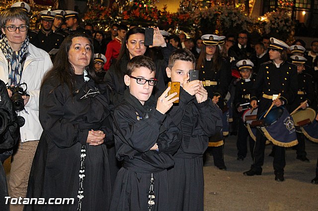 Procesin del Santo Entierro (Recogida) - Viernes Santo noche - Semana Santa Totana 2015 - 510