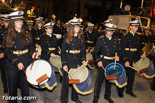 Procesin del Santo Entierro (Recogida) - Viernes Santo noche - Semana Santa Totana 2015 - 512