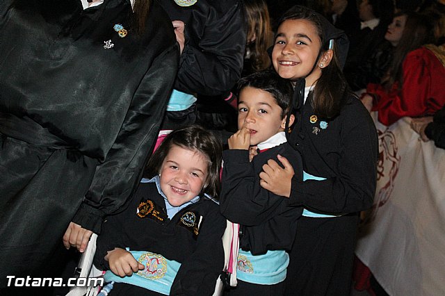 Procesin del Santo Entierro (Recogida) - Viernes Santo noche - Semana Santa Totana 2015 - 518